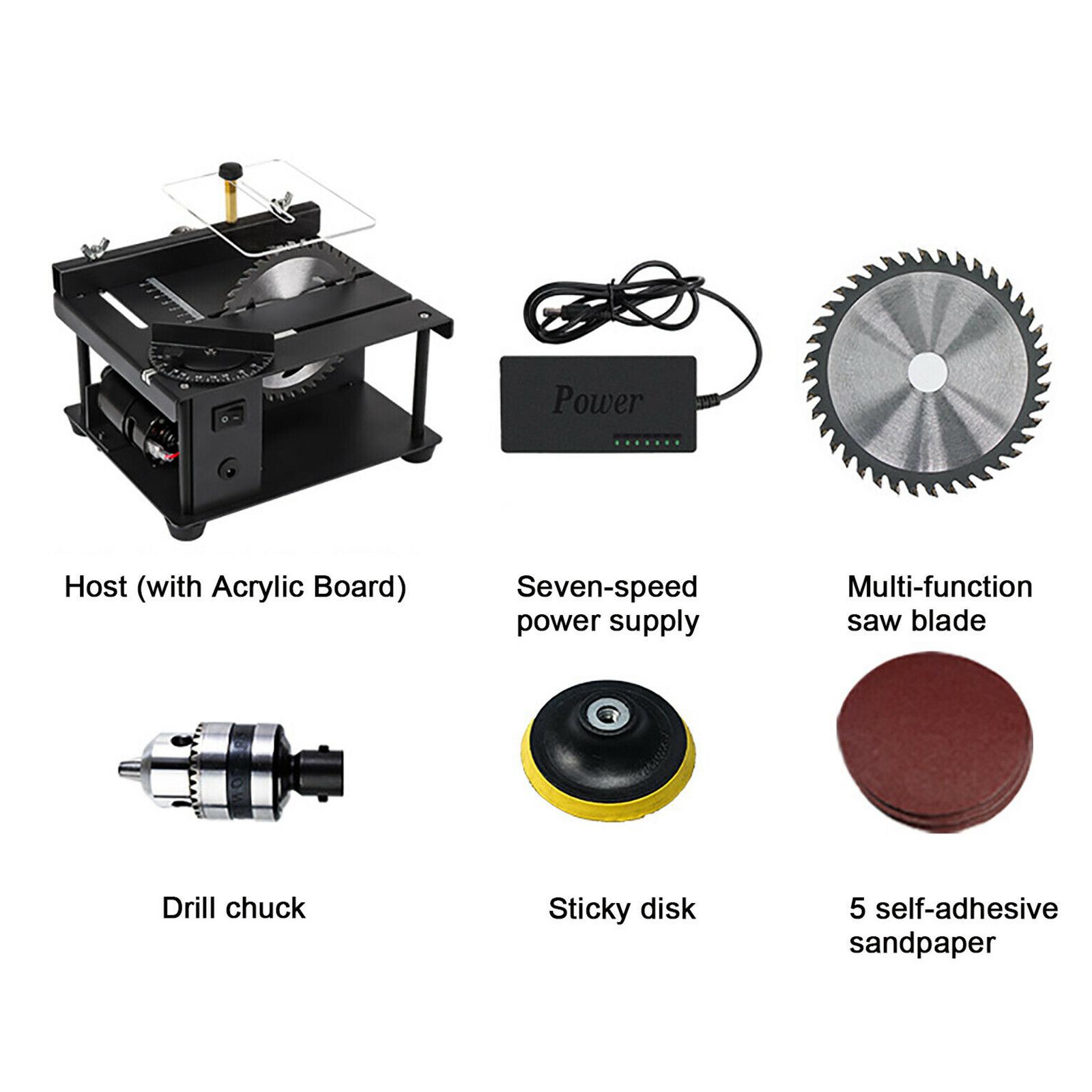 Kompakt 4 İnç Dairesel Mini Ma - Mini Table Saw For Woodworking incelemesi ve fiyatı