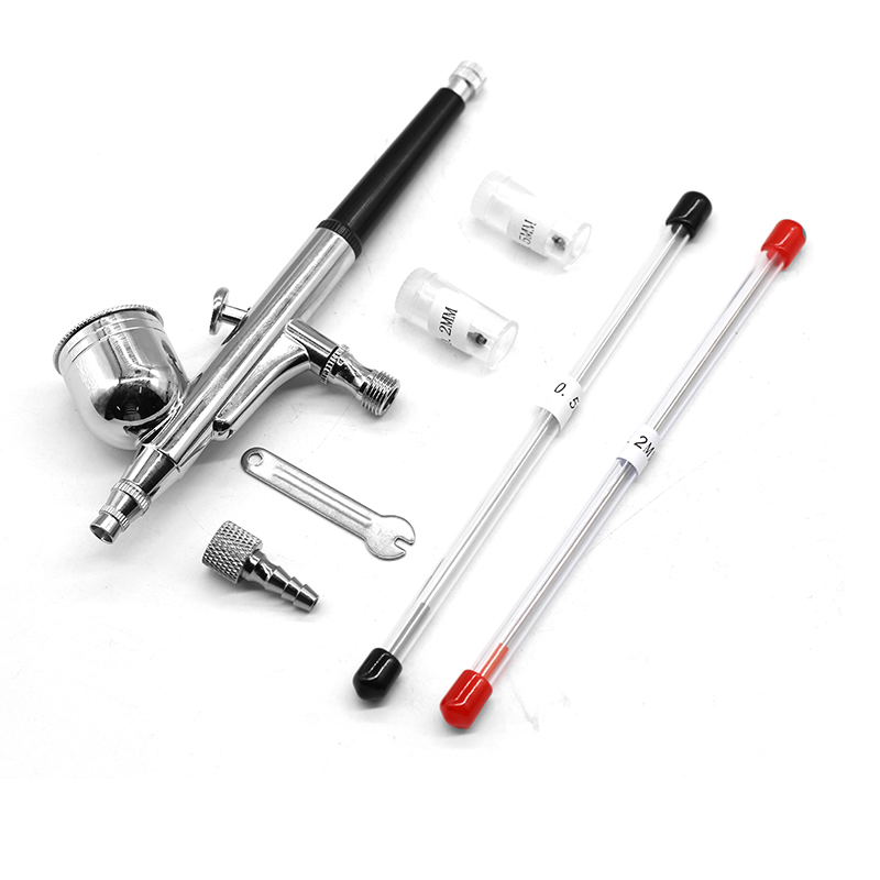 Yerçekimi Çift eylem Mini Airb - Airbrush Kit With Mini Compressor incelemesi ve fiyatı