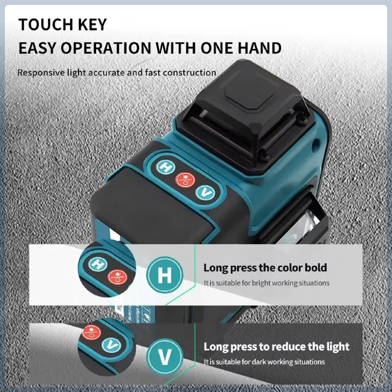 Orijinal Makita Safe Çoklu Kor - Laser Level 16 Lines 4D Green incelemesi ve fiyatı