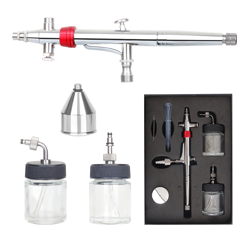 Yüksek Kapasiteli Çift Etkili  - Airbrush Kit With Mini Compressor incelemesi ve fiyatı