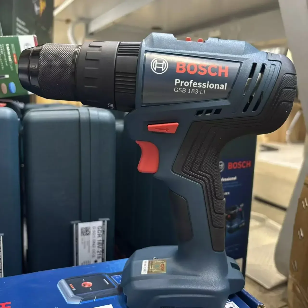 Bosch GSB 183-LI 18V Fırçasız  - Brushless Cordless Electric Drill 18V incelemesi ve fiyatı